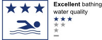 Bathing water quality - Excellent (3 star)