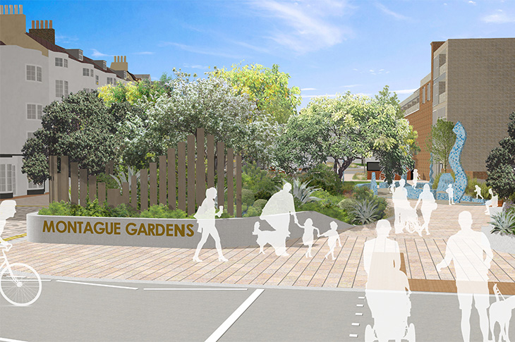 Final plans revealed for new green space in Montague Place, Worthing (3) - March 2024