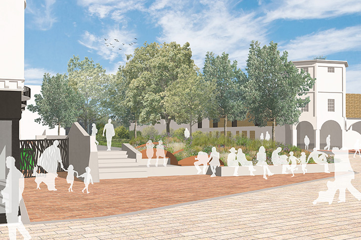 Final plans revealed for new green space in Montague Place, Worthing (4) - March 2024