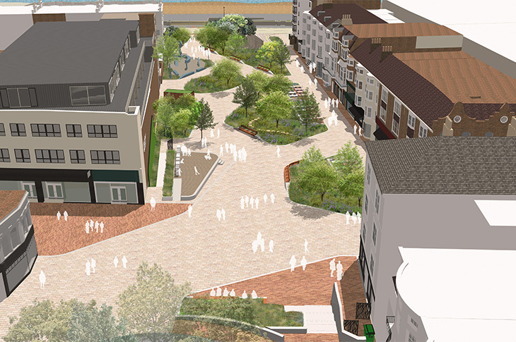 Final plans revealed for new green space in Montague Place, Worthing (6) - March 2024