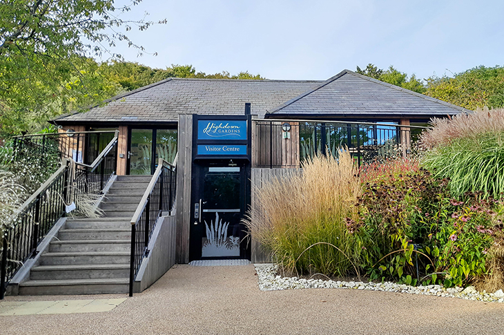 PR24-046 - The visitor centre at Highdown Gardens