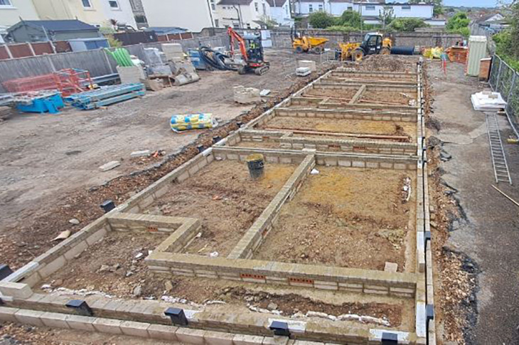 March to May 2024 - South Street, Lancing - foundations (3)