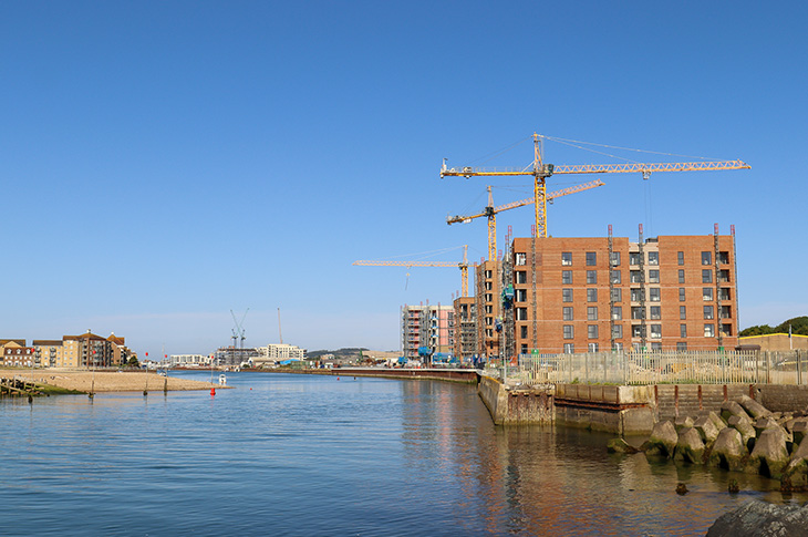 Western Harbour Arm, Shoreham-by-Sea - Development along the River Adur in Shoreham