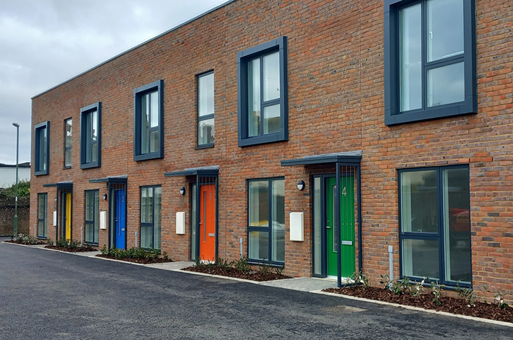 March 2025 - New homes on the old South Street car park in Lancing