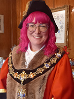 2026-27 Mayor of Worthing, Cllr Lysanne Skinner (headshot)